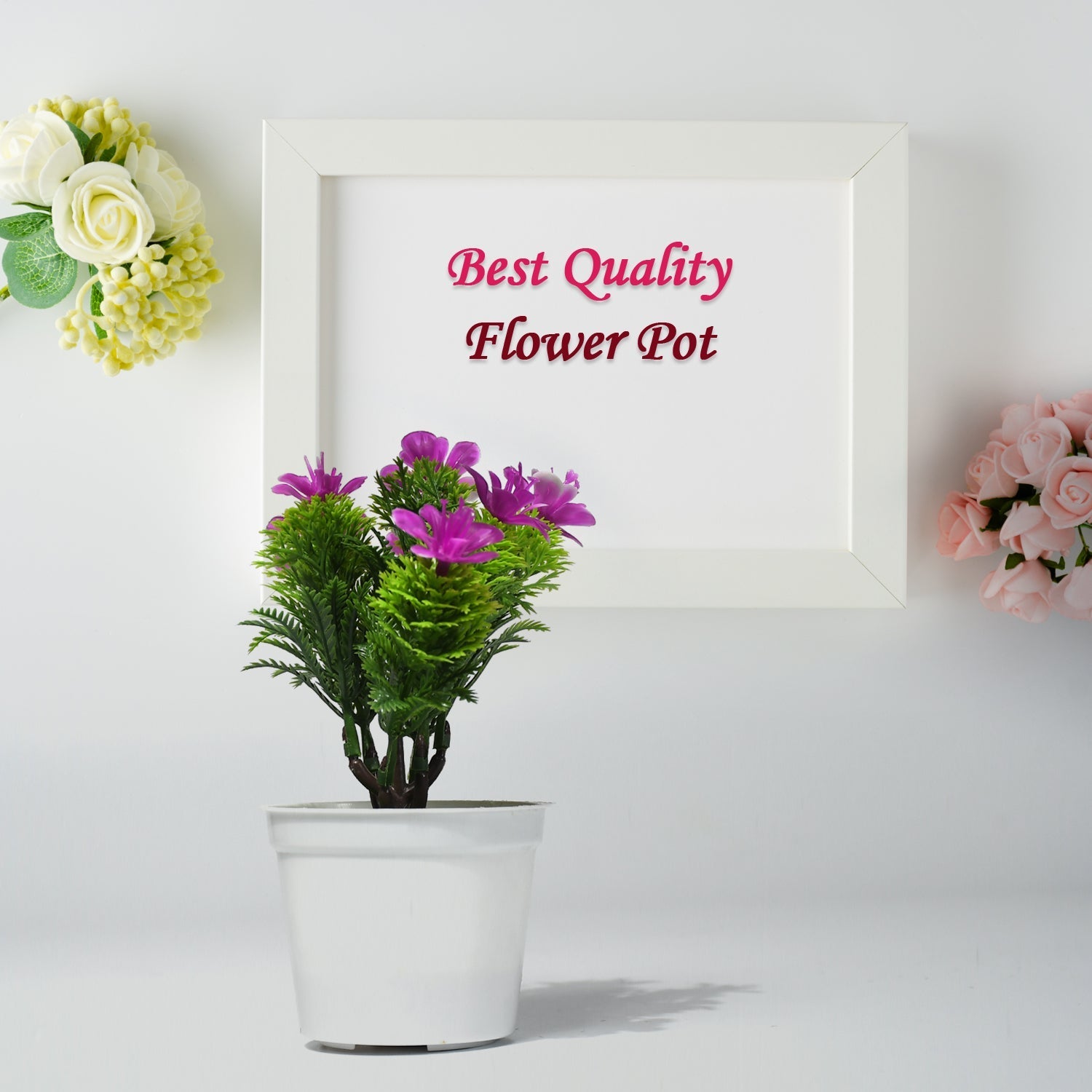 4950 Flower Pot Artificial Decoration Plant | Natural Look & Plastic Material For Home , Hotels , Office & Multiuse Pot 4950 Flower Pot Artificial Decoration Plant | Natural Look & Plastic Material For Home , Hotels , Office & Multiuse Pot